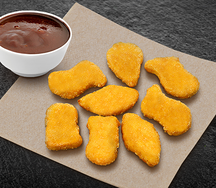 Наггетсы с соусом 8 шт