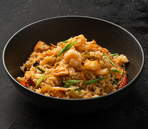 Рис с морепродуктами