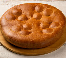 Пирог с яблоком и корицей