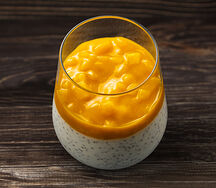 Пудинг чиа с манго