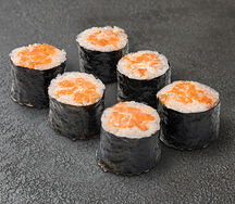 Кинг ролл с лососем