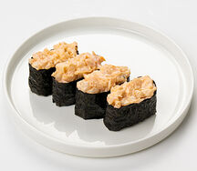 Острые суши с креветкой (4 шт.)