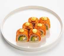 Филадельфия с карамелью и манго