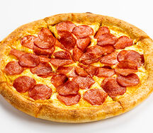 Пицца Сливочная Пепперони классическая 35 см