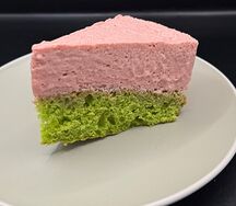 Мусс Шпинат-клубника 