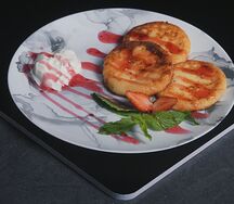Շոռակարկանդակ թթվասերով