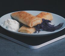 Նրբաբլիթներ մսով