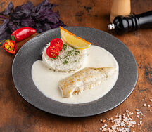 Треска на гриле