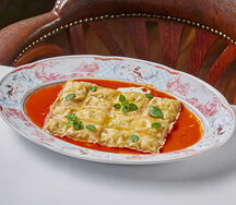 Равиоли с лососем