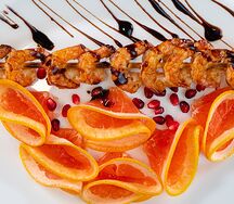 Креветки на углях