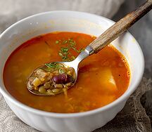 Суп из чечевицы