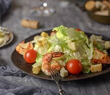 Цезарь с креветками