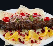 Шашлык из говяжьей печени