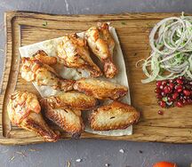 Шашлык из куриных крылышек