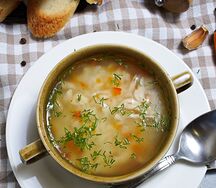 Հավով ապուր