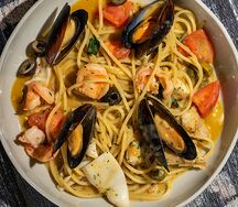 Паста с морепродуктами