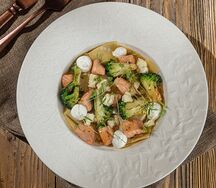 Рыбный бешбармак от Raissia