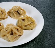 Манты с картофелем