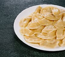 Вареники с начинкой из картофельного пюре