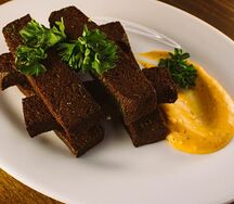 Гренки бородинские