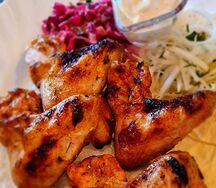 Шашлык из куриных крыльев