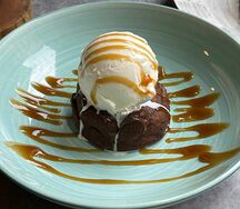 Шоколадный фондан