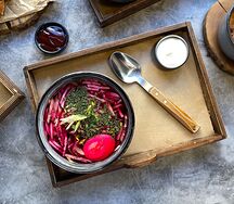 Холодный борщ