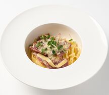 Карбонара с пастрами