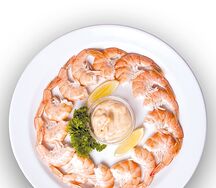 Тигровые креветки с пикантным соусом