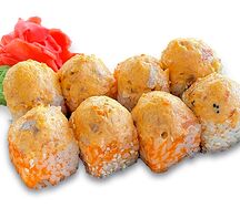 Яма с лососем и сыром