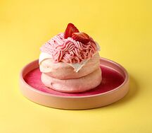 Pink pancake