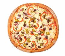 Пицца Мексиканская и фирменный соус