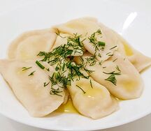 Вареники с капустой