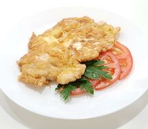 Филе куриное жареное в сырной корочке
