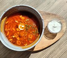 Солянка мясная классическая