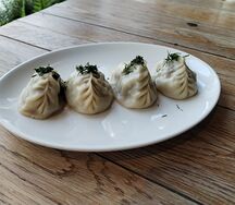 Манты с говядиной