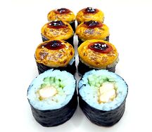 Ролл с лососем