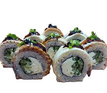 Филадельфия с угрем и огурцом