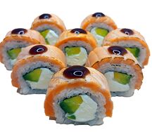 Обожжённая Филадельфия с авокадо