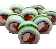 Филадельфия с копченым лососем