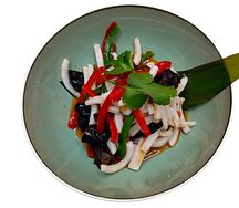 Салат Тайский с кальмаром