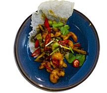 Креветки по-сычуаньски