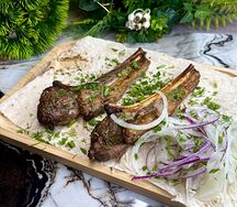Шашлык из бараньего антрекота