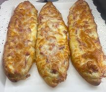 Багет с ветчиной