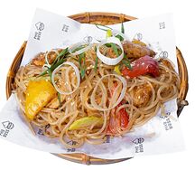 Лапша с курицей