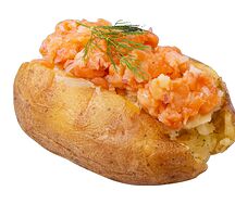 Картошка с голландским сыром