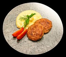 Котлеты с картофельным пюре