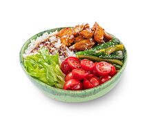 Донбури с курицей терияки