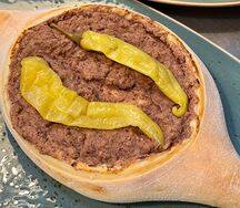 Хачапури с фасолью