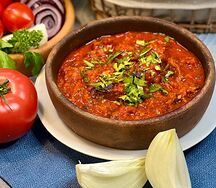 Чашушули с говядиной
